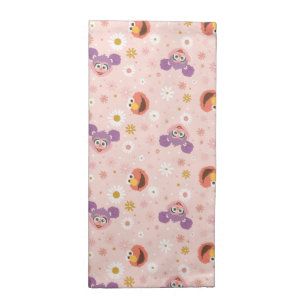 Abby Cadabby & Elmo   Woodland Pattern Cloth Napkin