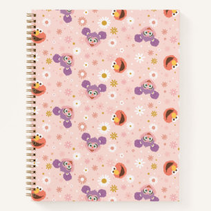 Abby Cadabby & Elmo Woodland Pattern Notebook