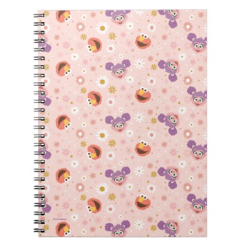 Abby Cadabby  Elmo  Woodland Pattern Notebook