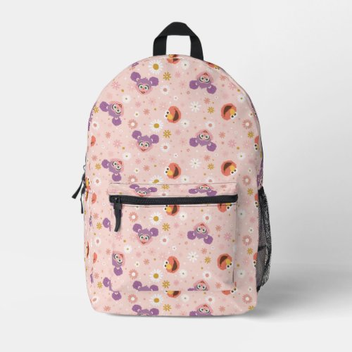 Abby Cadabby & Elmo | Woodland Pattern Printed Backpack