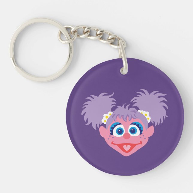 Abby Cadabby Face Keychain (Front)