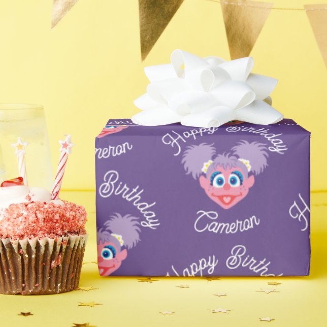 Abby Cadabby Face Wrapping Paper (Birthday Party)