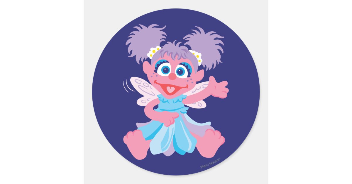 Abby Cadabby Fairy Classic Round Sticker | Zazzle