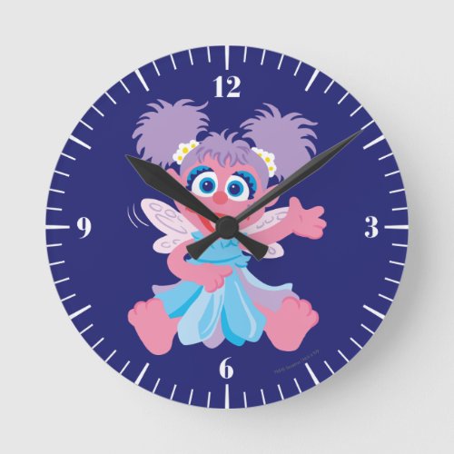 Abby Cadabby Fairy Round Clock