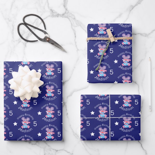 Abby Cadabby Fairy Wrapping Paper Sheets (Front)