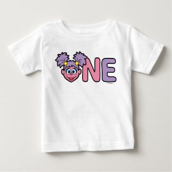 Abby Cadabby First Birthday Baby T-shirt by SesameStreet at Zazzle