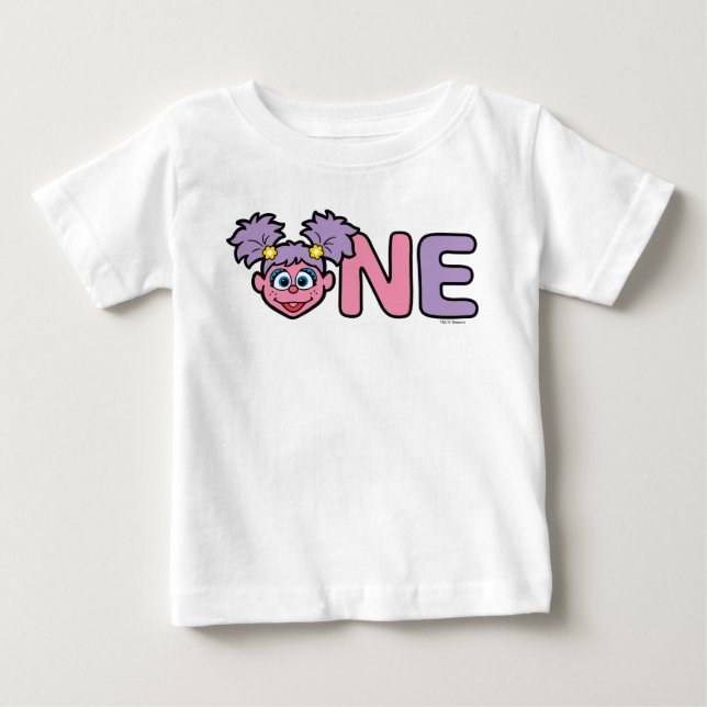Abby Cadabby First Birthday Baby T-Shirt (Front)