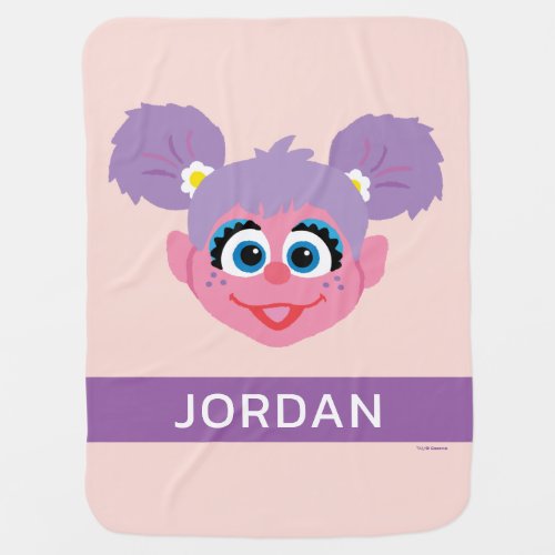 Abby Cadabby  Flower Face  Add Your Name Baby Blanket