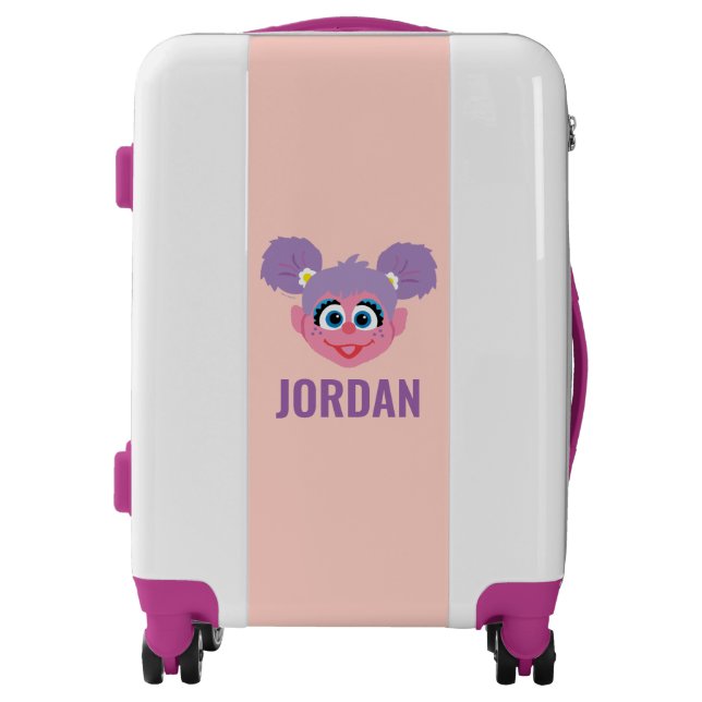 Abby Cadabby | Flower Face | Add Your Name Luggage (Front)