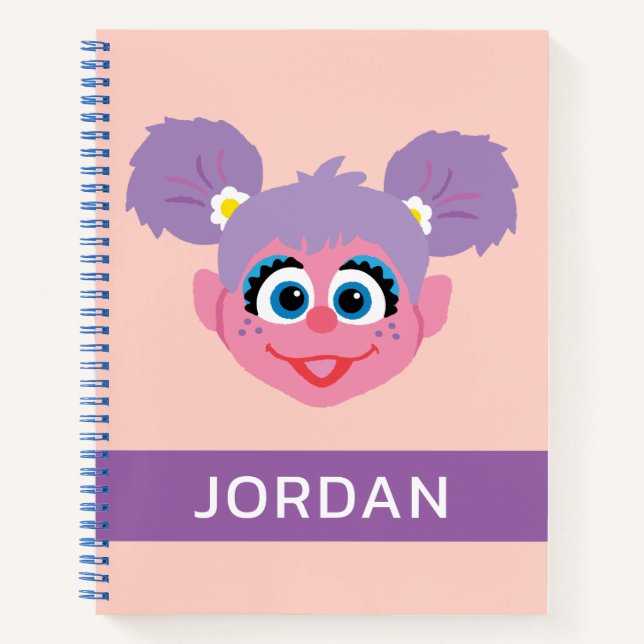 Abby Cadabby | Flower Face | Add Your Name Notebook (Front)