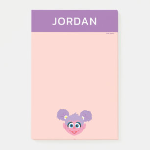 Abby Cadabby   Flower Face   Add Your Name Post-it Notes