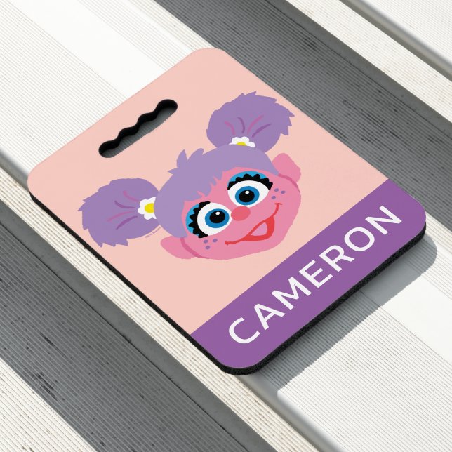 Abby Cadabby | Flower Face | Add Your Name Seat Cushion (In Situ)
