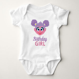 Abby Cadabby | Flower Face | Birthday Girl Baby Bodysuit