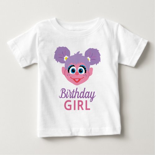 Abby Cadabby  Flower Face  Birthday Girl Baby T_Shirt