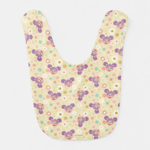 Abby Cadabby Flower Face Pattern Baby Bib