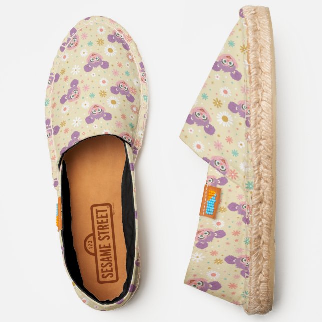 Abby Cadabby | Flower Face Pattern Espadrilles (Side)