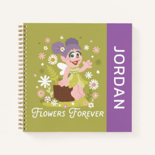 Abby Cadabby Flowers Forever Add Your Name Notebook
