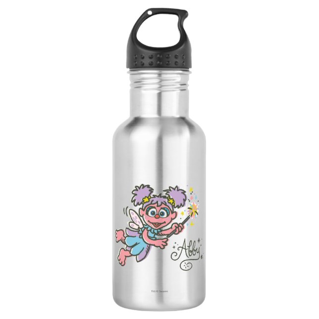 Abby Cadabby Flying 2 Stainless Steel Water Bottle (Front)