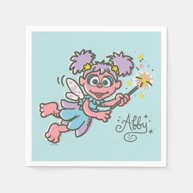 Abby Cadabby Flying Napkins (Front)