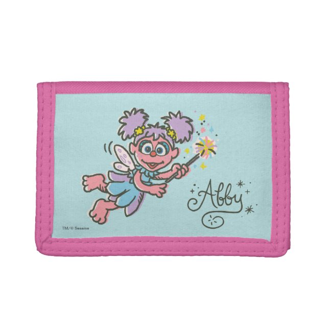 Abby Cadabby Flying Tri-fold Wallet (Front)