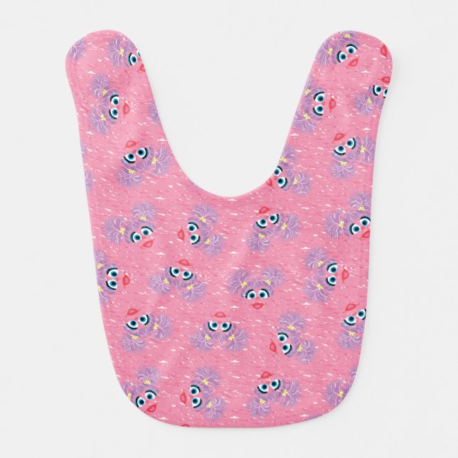 Abby Cadabby Fur Face Pattern Baby Bib (Front)