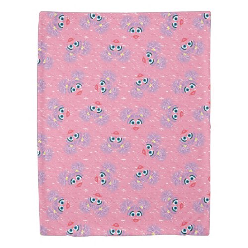 Abby Cadabby Fur Face Pattern Duvet Cover