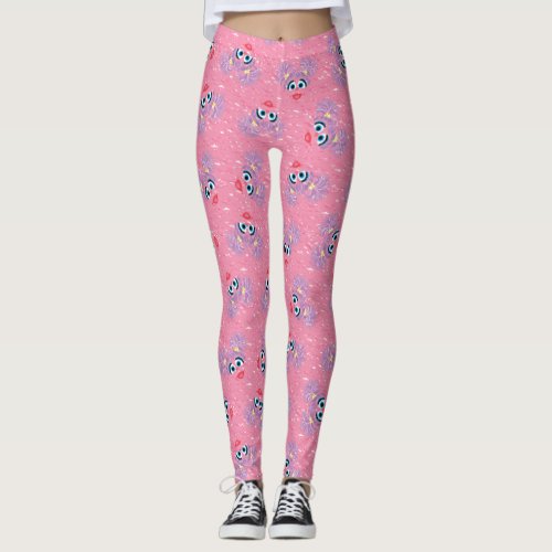 Abby Cadabby Fur Face Pattern Leggings