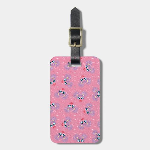 Abby Cadabby Fur Face Pattern Luggage Tag