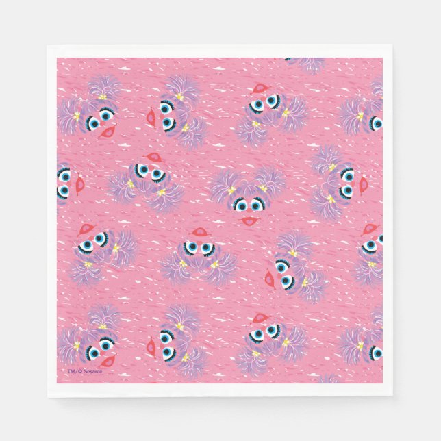 Abby Cadabby Fur Face Pattern Napkins (Front)