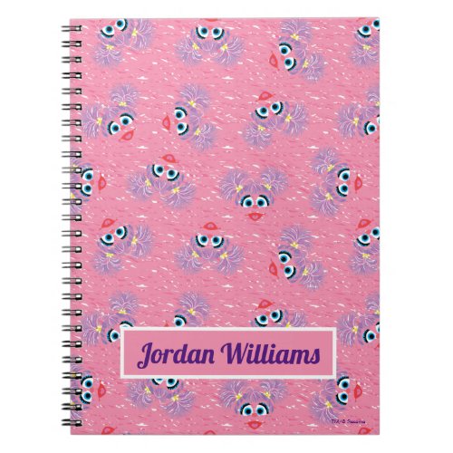 Abby Cadabby Fur Face Pattern Notebook