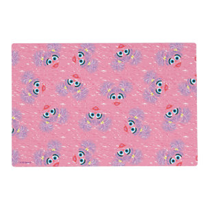 Abby Cadabby Fur Face Pattern Placemat