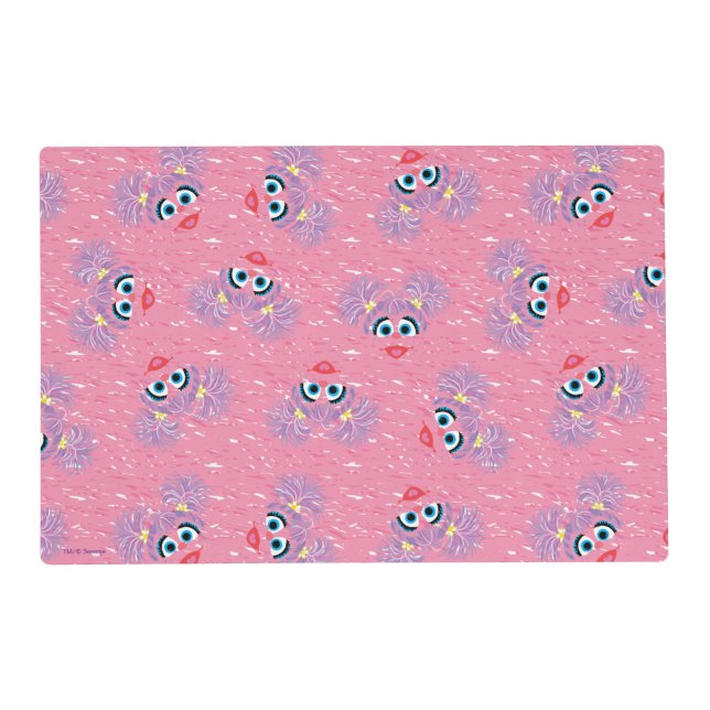 Abby Cadabby Fur Face Pattern Placemat (Front)