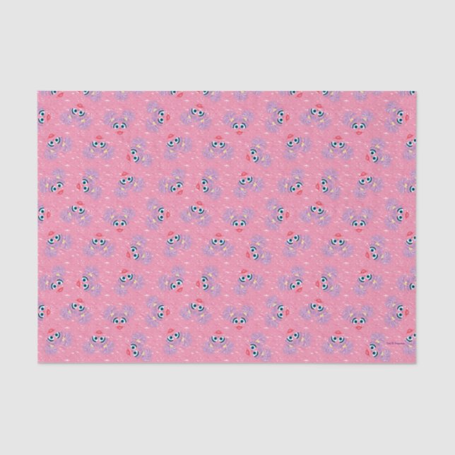 Abby Cadabby Fur Face Pattern Tissue Paper (Front)