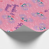 Abby Cadabby Fur Face Pattern Wrapping Paper (Corner)