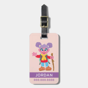Abby Cadabby Hiking Add Your Info Luggage Tag