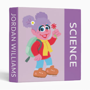 Abby Cadabby Hiking Add Your Name 3 Ring Binder