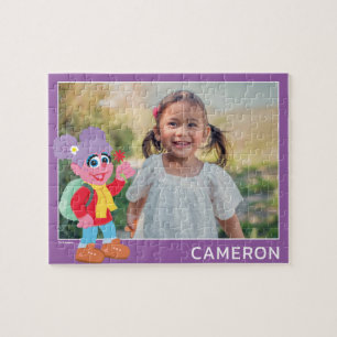 Abby Cadabby Hiking Add Your Name Jigsaw Puzzle