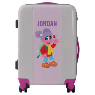 Abby Cadabby Hiking Add Your Name Luggage