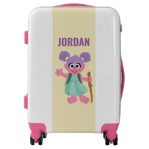 Abby Cadabby Hiking Add Your Name Luggage