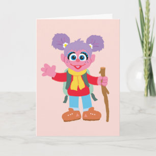 Abby Cadabby Hiking Card
