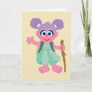 Abby Cadabby Hiking Card