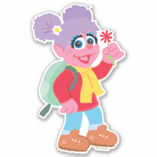 Abby Cadabby Hiking Sticker