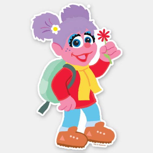 Abby Cadabby Hiking Sticker