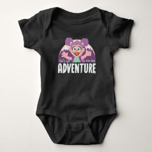 Abby Cadabby   Let's Go On An Adventure Baby Bodysuit