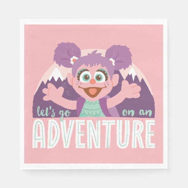 Abby Cadabby | Let's Go On An Adventure Napkins (Front)
