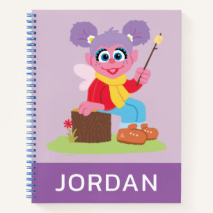 Abby Cadabby Making S'mores Add Your Name Notebook