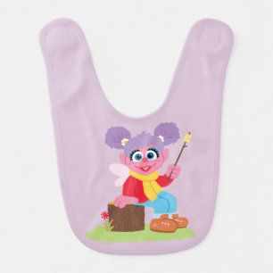 Abby Cadabby Making S'mores Baby Bib