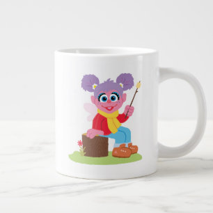 Abby Cadabby Making S'mores Giant Coffee Mug