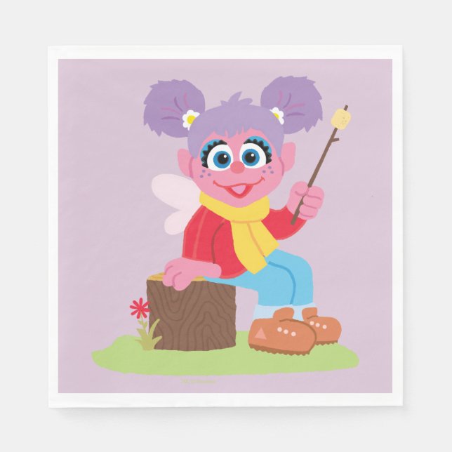 Abby Cadabby | Making S'mores Napkins (Front)