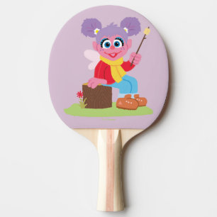 Abby Cadabby Making S'mores Ping Pong Paddle